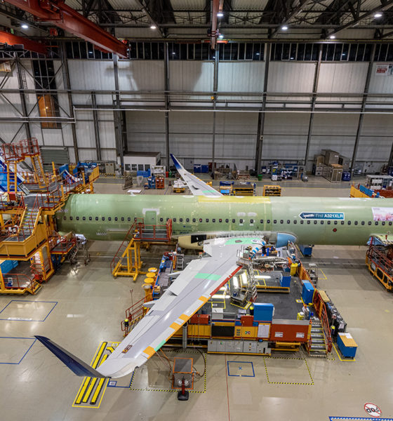 Airbus cumple objetivos de entrega de aviones comerciales en 2021
