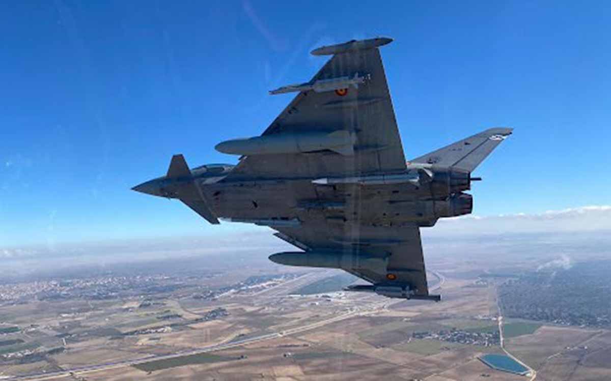 Ejército del Aire de la integración del misil Meteor en la flota de Eurofighter