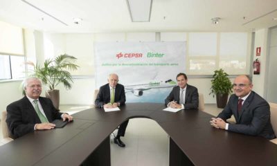 Cepsa y Binter se alían para impulsar la descarbonización del transporte aéreo