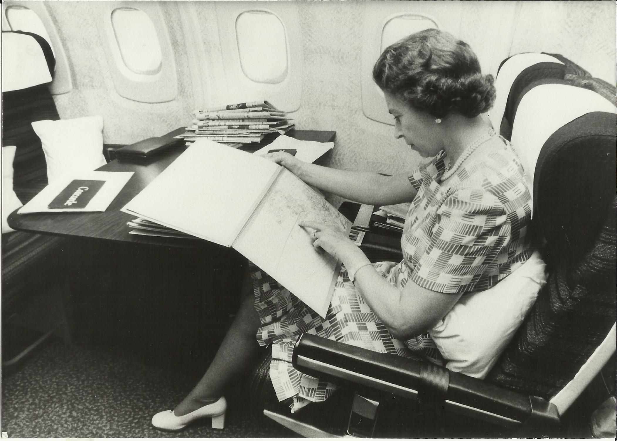 Emocionada despedida de British Airways tras el fallecimiento de la Reina Isabel II