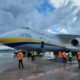 El avión más grande del mundo hace escala en España