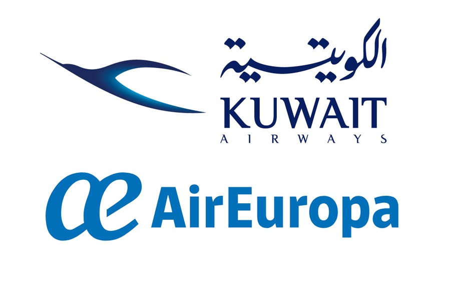 Air Europa y Kuwait Airways mejoran su operatividad volando en código compartido