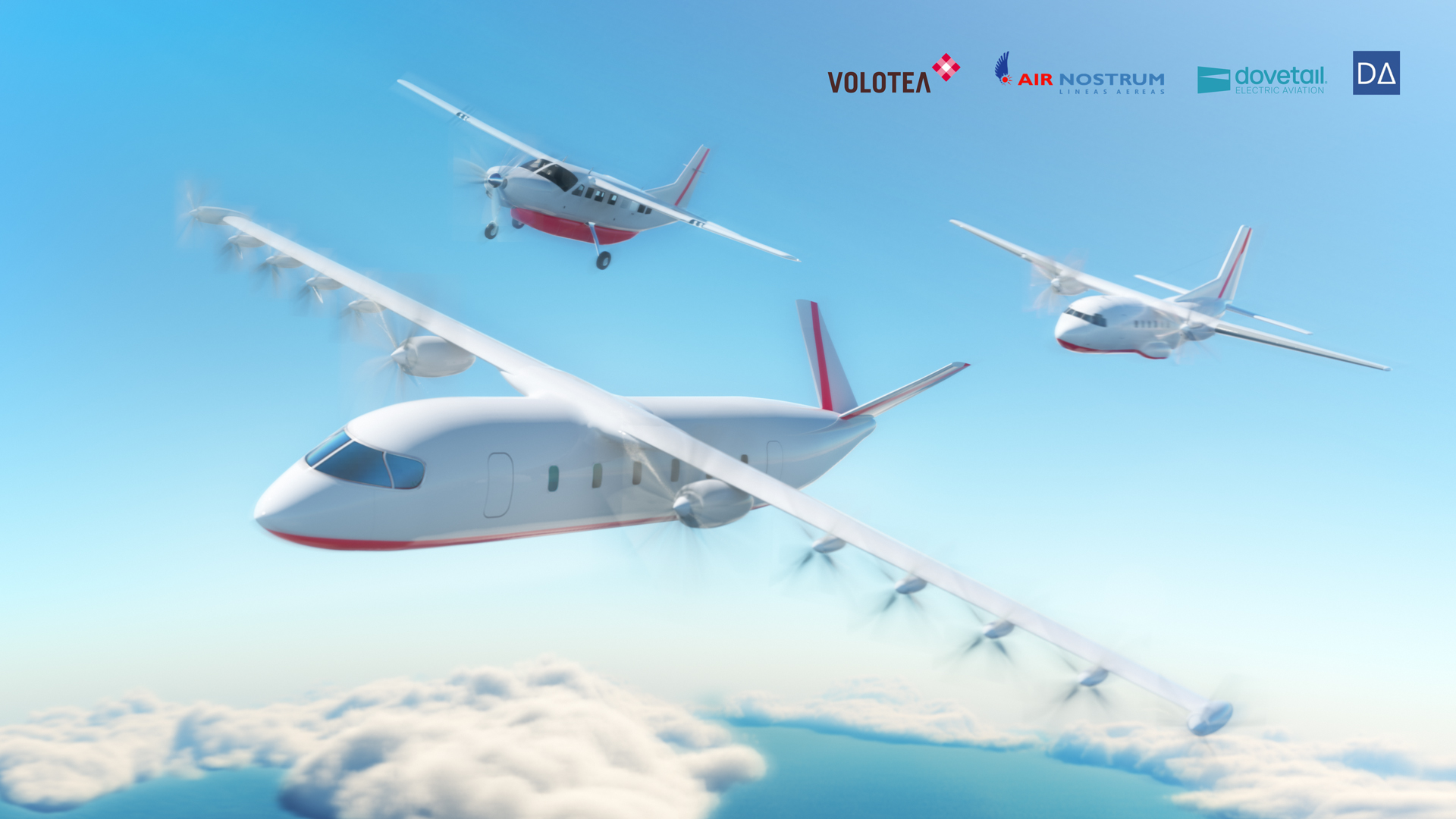 Air Nostrum y Volotea adquieren una participación del fabricante de vuelos cero emisiones Dante Aeronautical